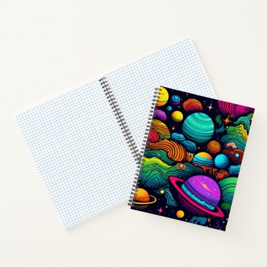 Carnet Planet background (Intérieur)