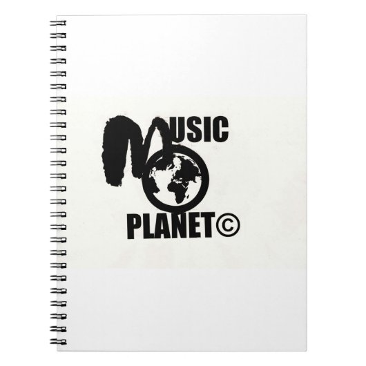 CARNET PLANÈTE DE MUSIQUE (Devant)