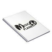 CARNET PLANÈTE DE MUSIQUE MARCHANDISES (Côté Droit)