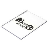 CARNET PLANÈTE DE MUSIQUE MARCHANDISES (Côté gauche)