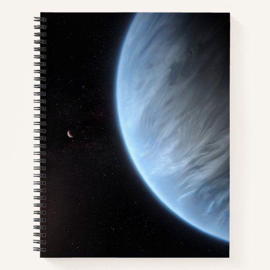 Carnet Planète K2-18b, Étoile Hôte Et Planète Accompagnan (Devant)