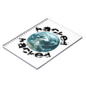 Carnet planète Terre piratée (Côté gauche)