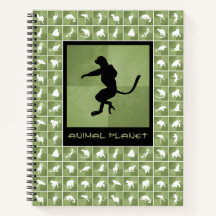Planète vivante sifaka lemur primate moss vert