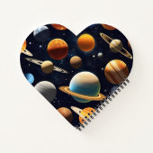 Carnet Planètes de l'espace extra-atmosphérique 2 (Dos)