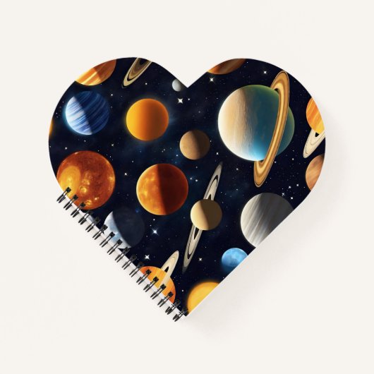 Carnet Planètes de l'espace extra-atmosphérique 2 (Devant)