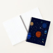 Carnet Planètes et galaxies dans l'espace (Intérieur)