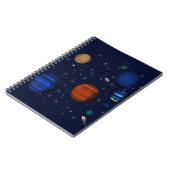 Carnet Planètes et galaxies dans l'espace (Côté gauche)