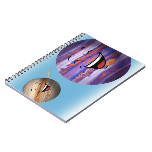Carnet Planets Notebook for Kids (Côté gauche)