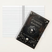Carnet planificador de boda gotico (À l'intérieur)