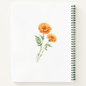 Carnet 🦋 Planificateur de fleurs de papillons 🌸 (Dos)