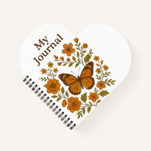 Carnet 🦋 Planificateur de fleurs de papillons 🌸