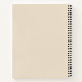Carnet Planificateur de leçons de style tableau noir pour (Dos)