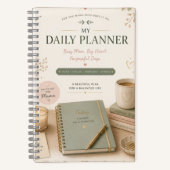 Carnet Planificateur de mère (Recto)