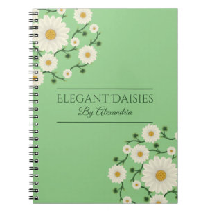 Carnet Planificateur d'événement personnalisable Fleur de