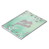 Carnet Planificateur doux avec soi-même (Côté gauche)