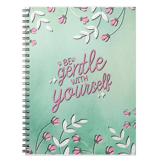 Carnet Planificateur doux avec soi-même (Devant)