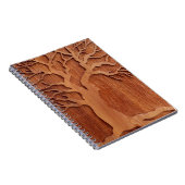 Carnet Planificateur en bois découpé (Côté Droit)