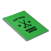 Carnet Planificateur en spirale personnalisé pour entraîn (Côté Droit)