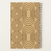 Carnet Planificateur géométrique chic (Verso)