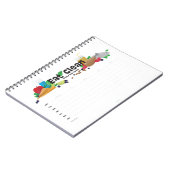 Carnet Planificateur hebdomadaire de nourriture (Côté gauche)