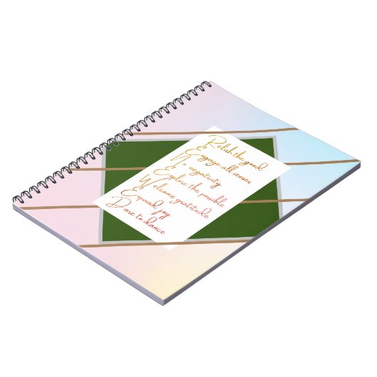 Carnet Planificateur inspiré (Côté gauche)