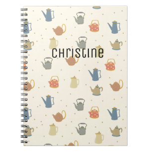 Carnet Planificateur Motif de cuisine Vintage personnalis