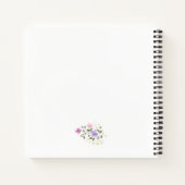 Carnet Planificateur personnel avec nom du propriétaire (Dos)