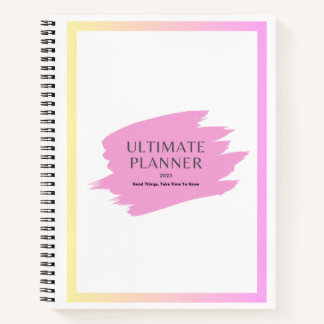 Carnet Planificateur ultime