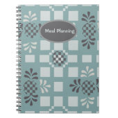 Carnet Planification des repas (Devant)