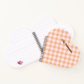 Carnet Planneur Carré Pastel Pink et Orange (Intérieur)