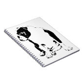 Carnet Plans à côté d'un bloc assis (Côté Droit)