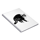 Carnet Plans de chat tigré de nuit (Côté Droit)