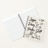 Carnet plans de cours & Fournitures pour Enseignants Pers (Intérieur)
