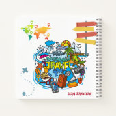 Carnet Plans de voyage personnalisés (Dos)