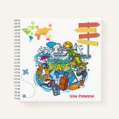 Carnet Plans de voyage personnalisés (Devant)