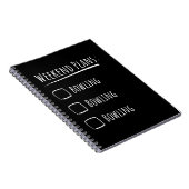 Carnet Plans de week-end Bowling (Côté Droit)