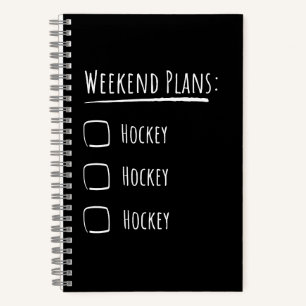 Carnet Plans de week-end Hockey