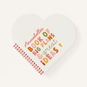 Carnet Plans et idées de typographie moderne en gras et c