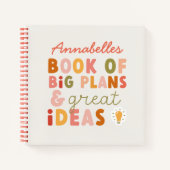 Carnet Plans et idées de typographie moderne en gras et c (Devant)