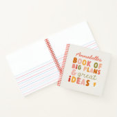 Carnet Plans et idées de typographie moderne en gras et e (Intérieur)