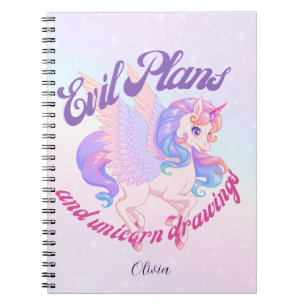 Carnet Plans malfaisants et licornes Magie, Mischief & Ma