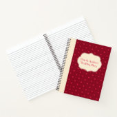 Carnet Plans Mariages personnalisables (Intérieur)