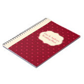 Carnet Plans Mariages personnalisables (Côté gauche)