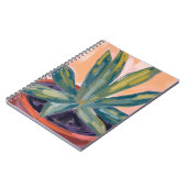 Carnet Plante de maison en pot botanique moderne aquarell (Côté gauche)