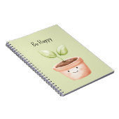 Carnet Plante heureuse (Côté Droit)