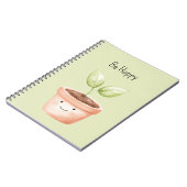 Carnet Plante heureuse (Côté gauche)