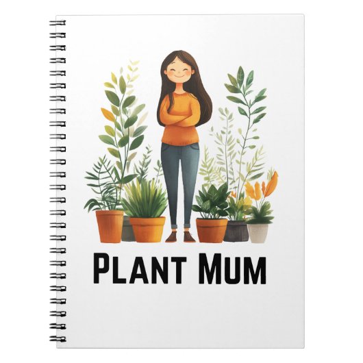 Carnet plante maman (Devant)