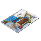 CARNET PLANTE VERT EN FEUX PRÈS DU MUR (Côté gauche)