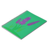 Carnet Plantes de lavande (Côté gauche)