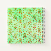 Carnet Plantes de tomates et abeilles (Dos)